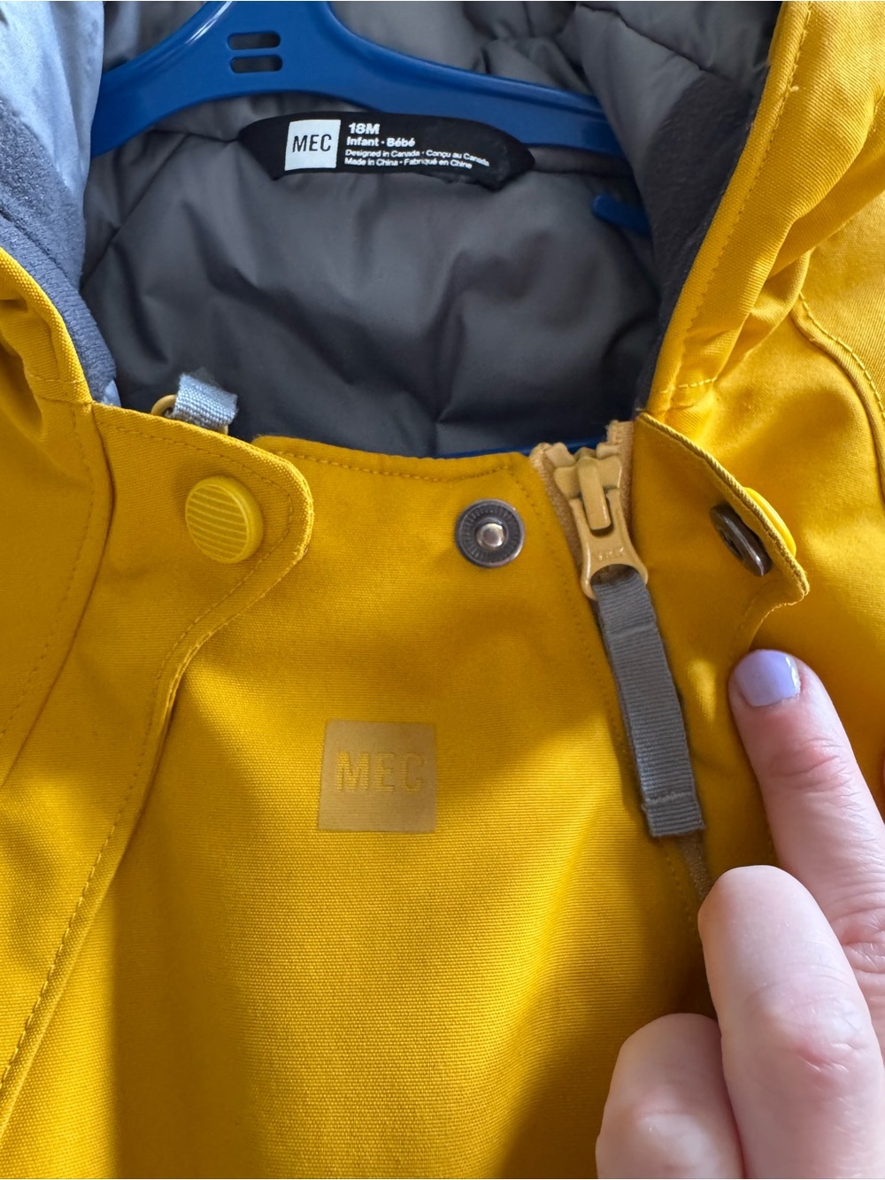 MEC toaster suit 18 months